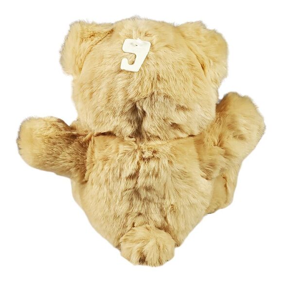 Wal-Mart Teddy Bear Plush Brown Big Feet Furry Leatherette Paws Huggable Gift - Picture 2 of 7